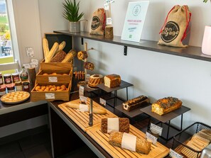 Frokostbuffé er inkludert hver dag