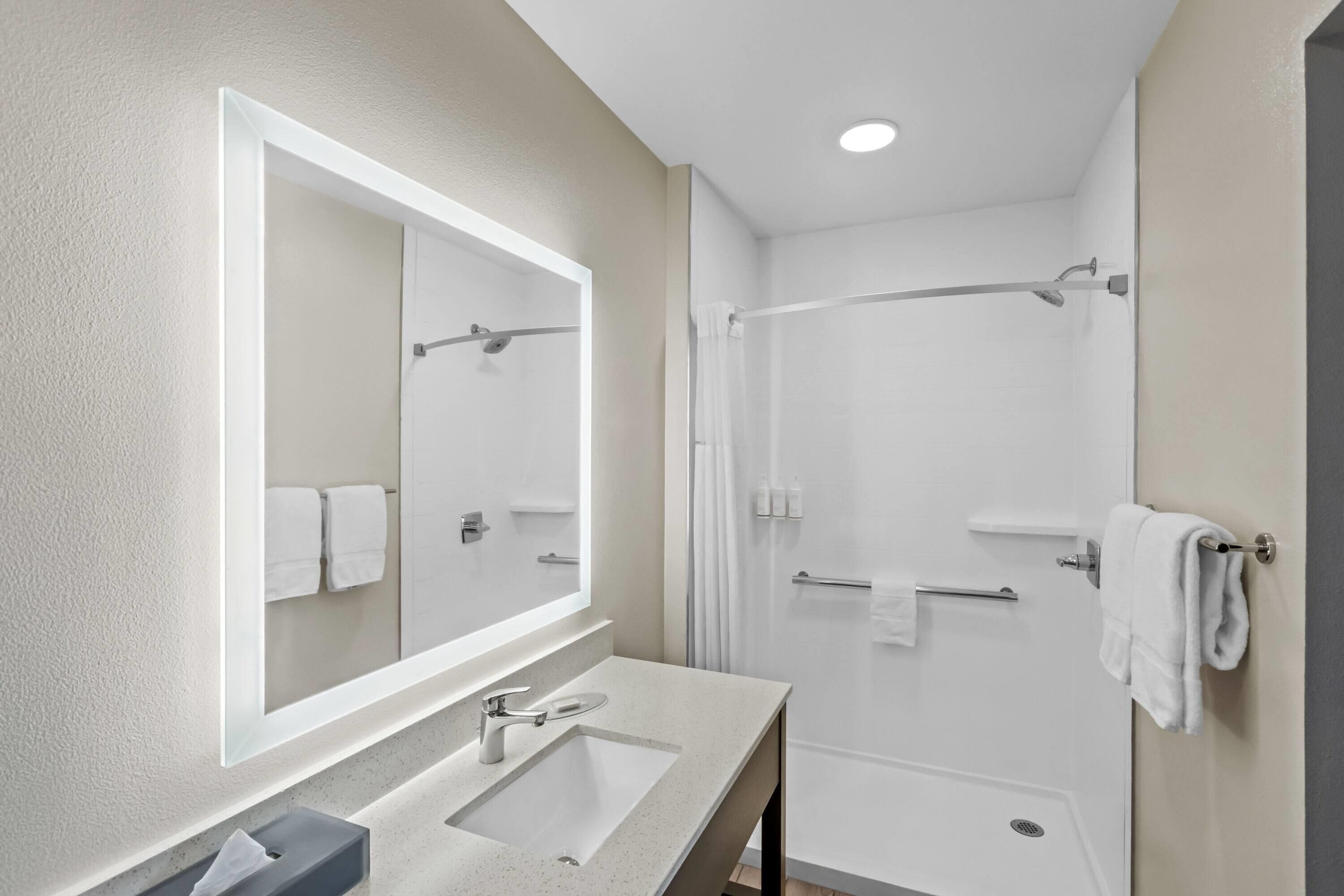 Standard Room, 1 King Bed | Bathroom | Free toiletries, hair dryer, towels