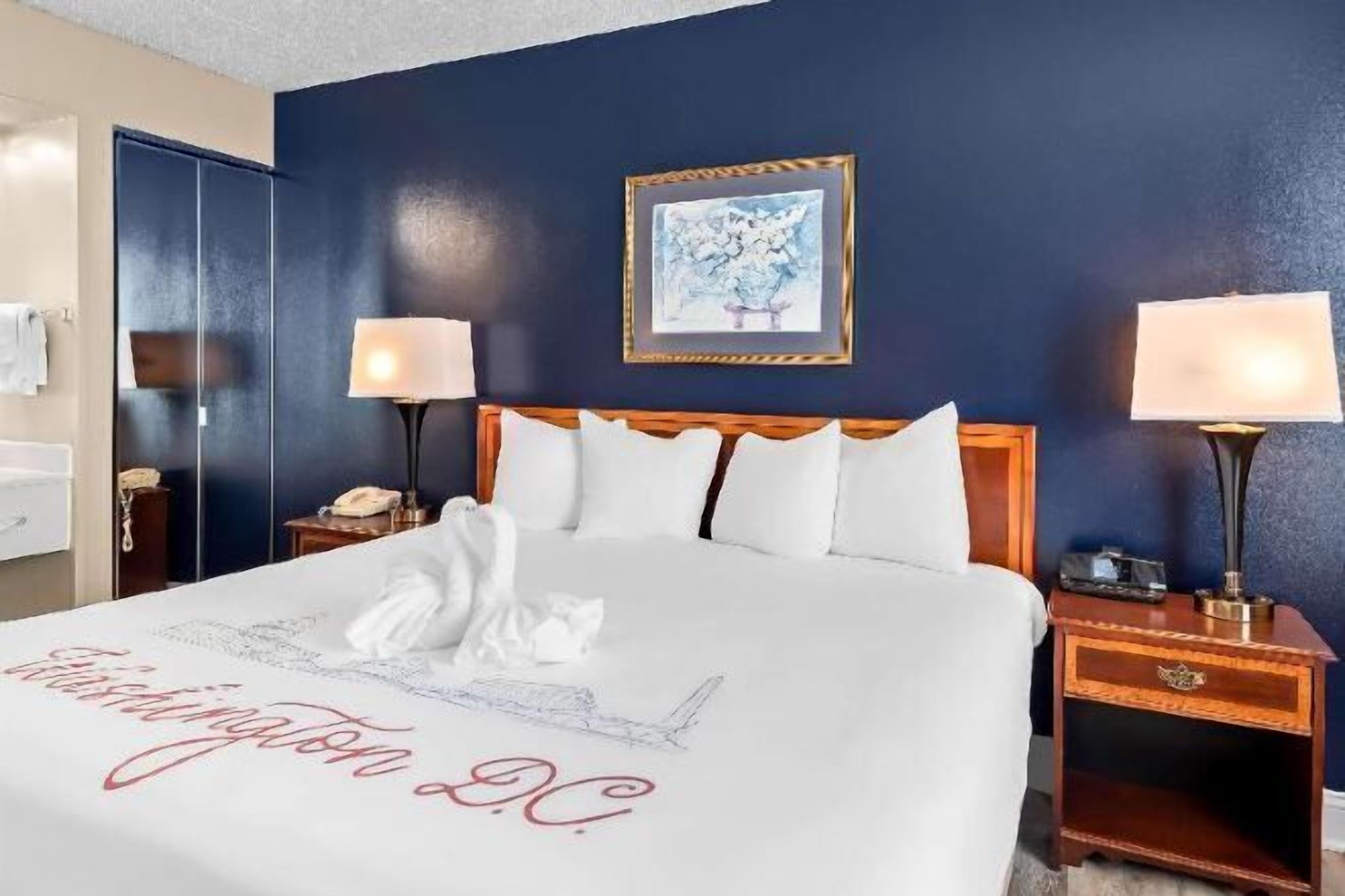 In-room safe, desk, laptop workspace, blackout drapes