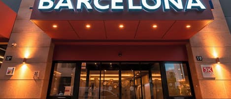 Façade de l’hébergement