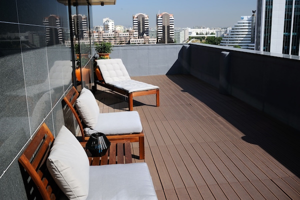 Suite Familiale, terrasse | 1 chambre, minibar, coffres-forts dans les chambres, bureau