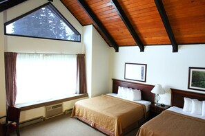 Pillowtop beds, desk, iron/ironing board, cribs/infant beds