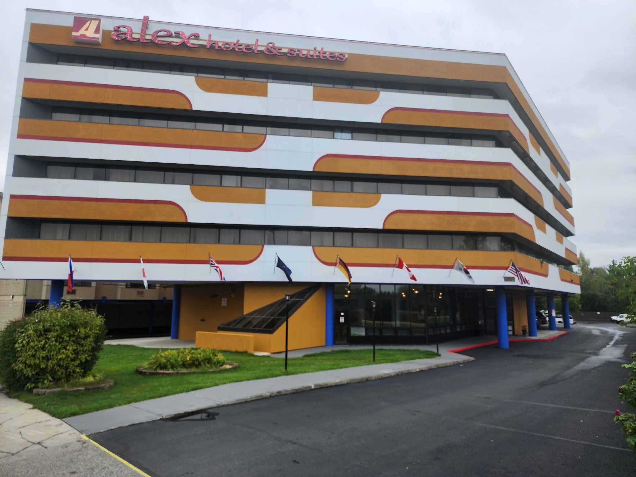 ด้านหน้าที่พัก