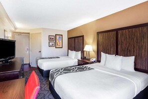 Standard Room, 2 Queen Beds, Non Smoking | Premium bedding, in-room safe, desk, soundproofing