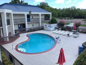 Seasonal outdoor pool