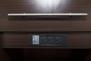 Blackout curtains, free WiFi, bed sheets