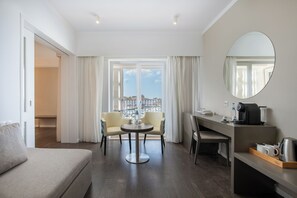 Minibar, in-room safe, desk, blackout curtains