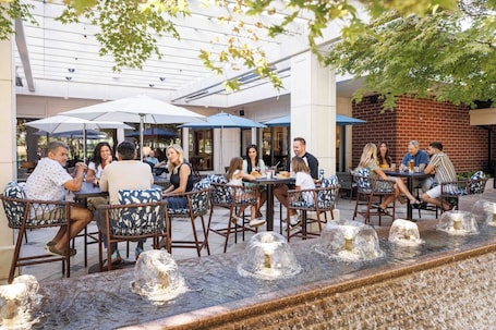 Terrace/patio. Little America Hotel