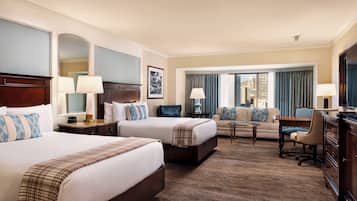 Premium bedding, minibar, in-room safe, desk