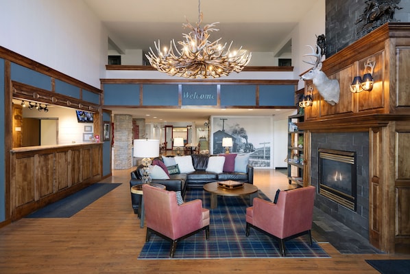 Sitzecke in der Lobby