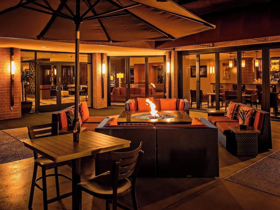 Utsikt fra overnattingsstedet