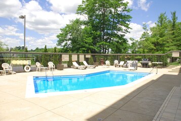 Seasonal outdoor pool