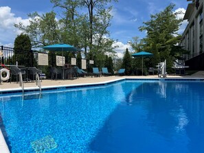 Seasonal outdoor pool