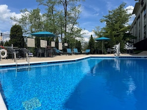 Seasonal outdoor pool
