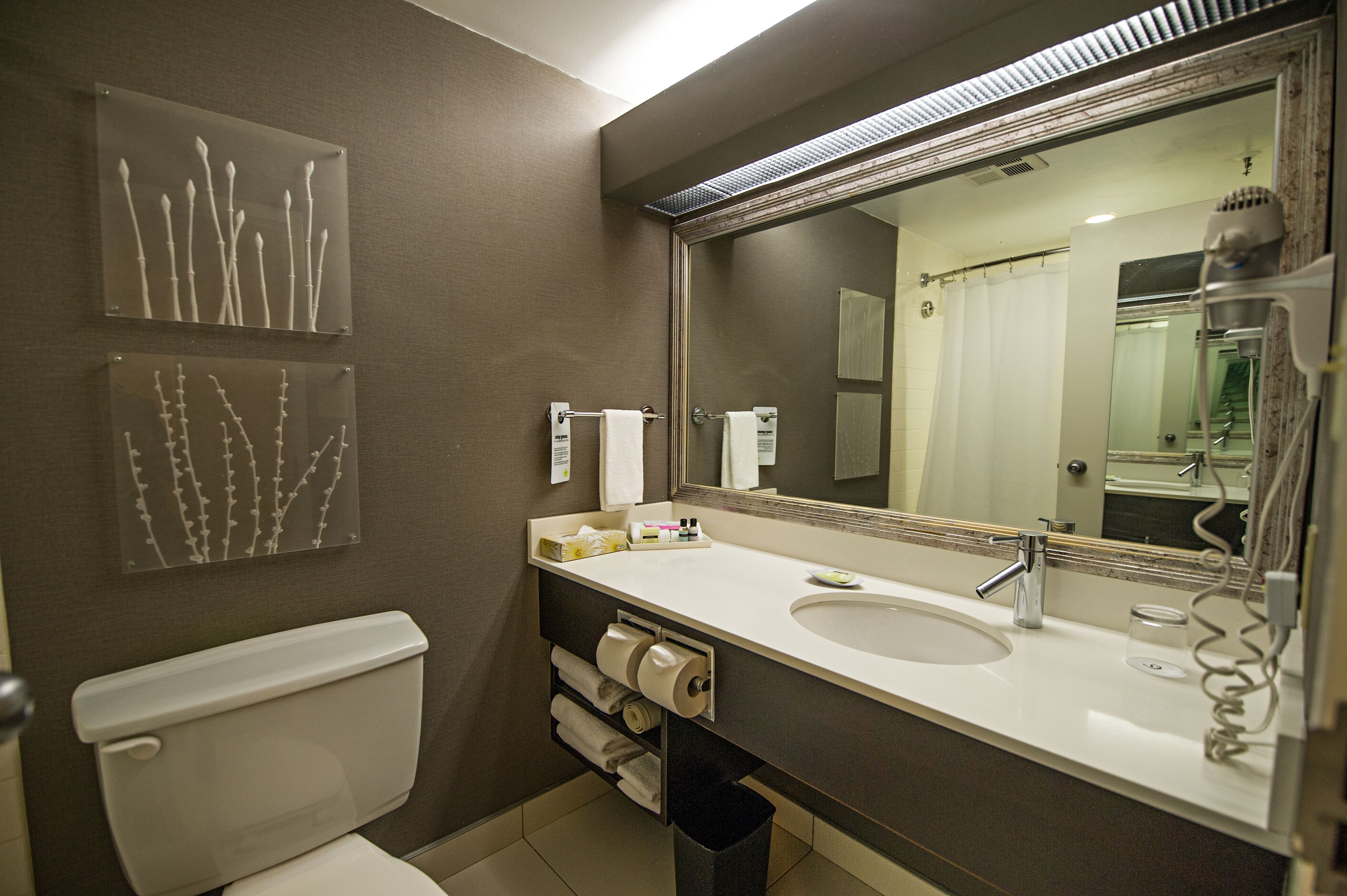 family suite, multiple beds (1 bedroom double) | bathroom | combined shower/bathtub, eco-friendly toiletries, hair dryer, towels