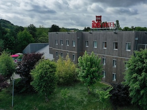 Façade de l’hébergement