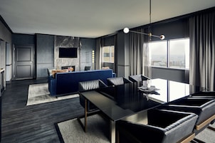 Suíte | 1 quarto, roupas de cama premium, edredons de pluma