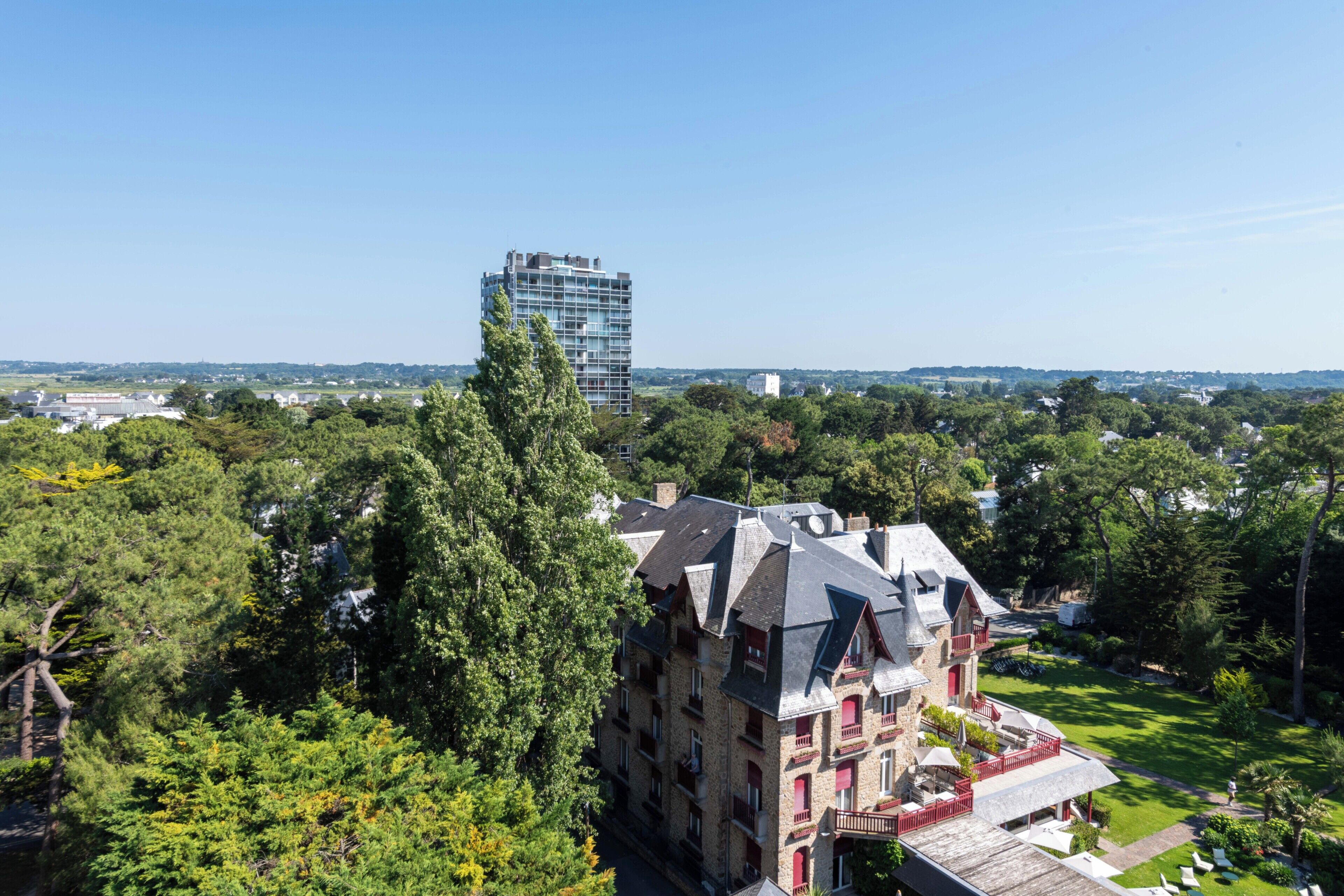 Vue depuis l’hébergement
