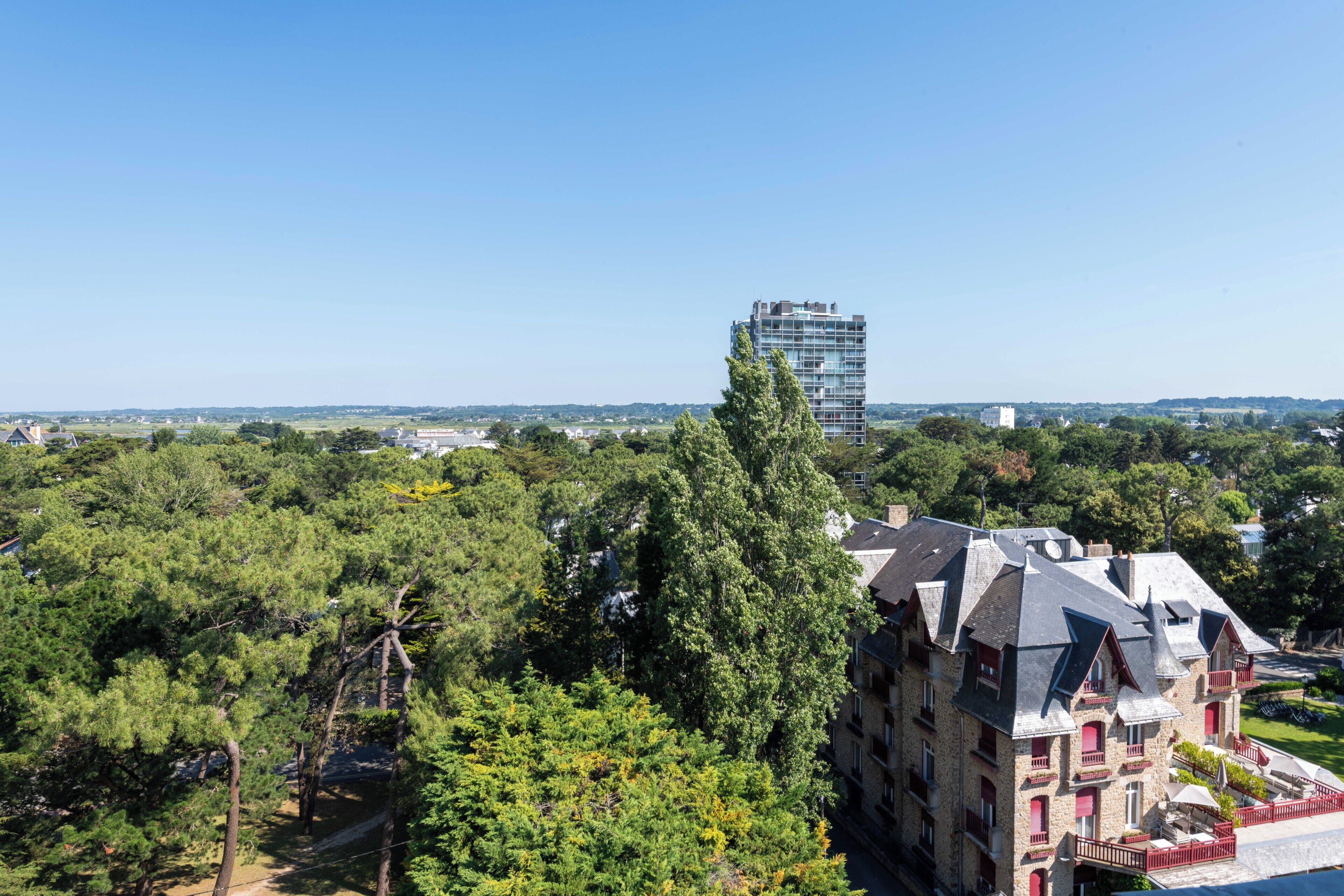 Uitzicht vanuit accommodatie
