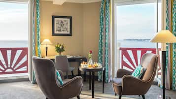 Blick von der Unterkunft