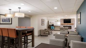 Free buffet breakfast