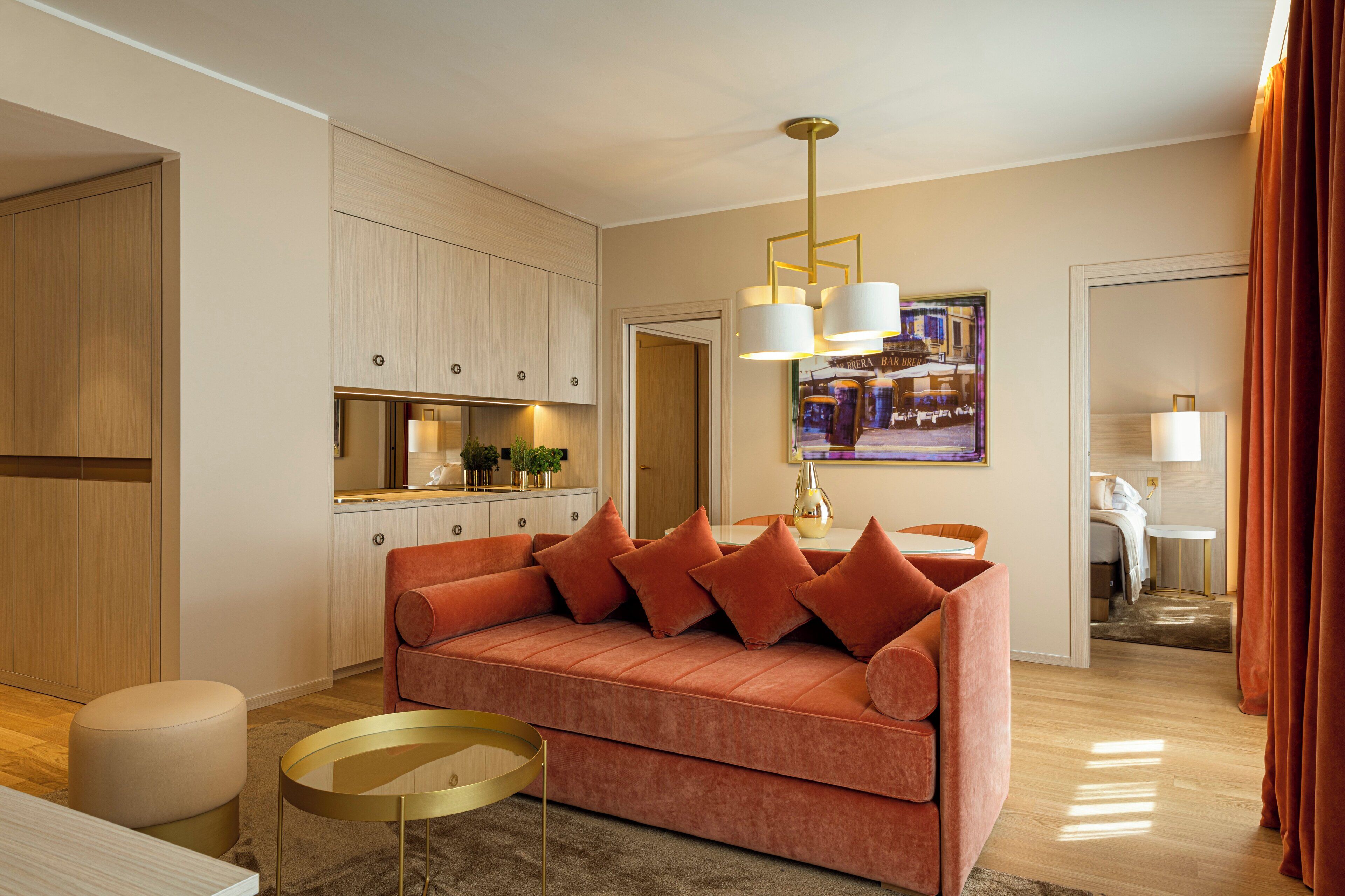 Duomo Deluxe Apartment Two Bedrooms | Premium bedding, minibar, in-room safe, desk