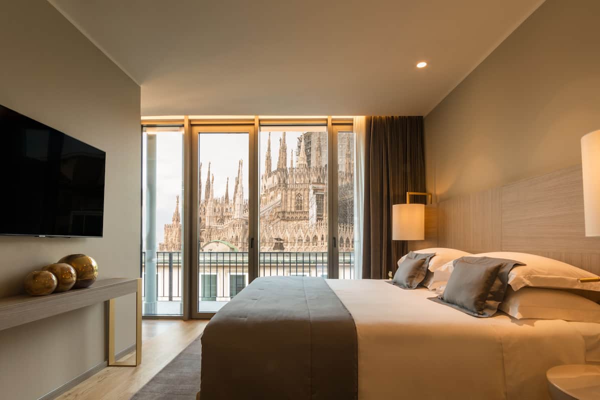 Duomo Panoramic Penthouse One Bedroom | 2 habitaciones, ropa de cama de alta calidad y minibar