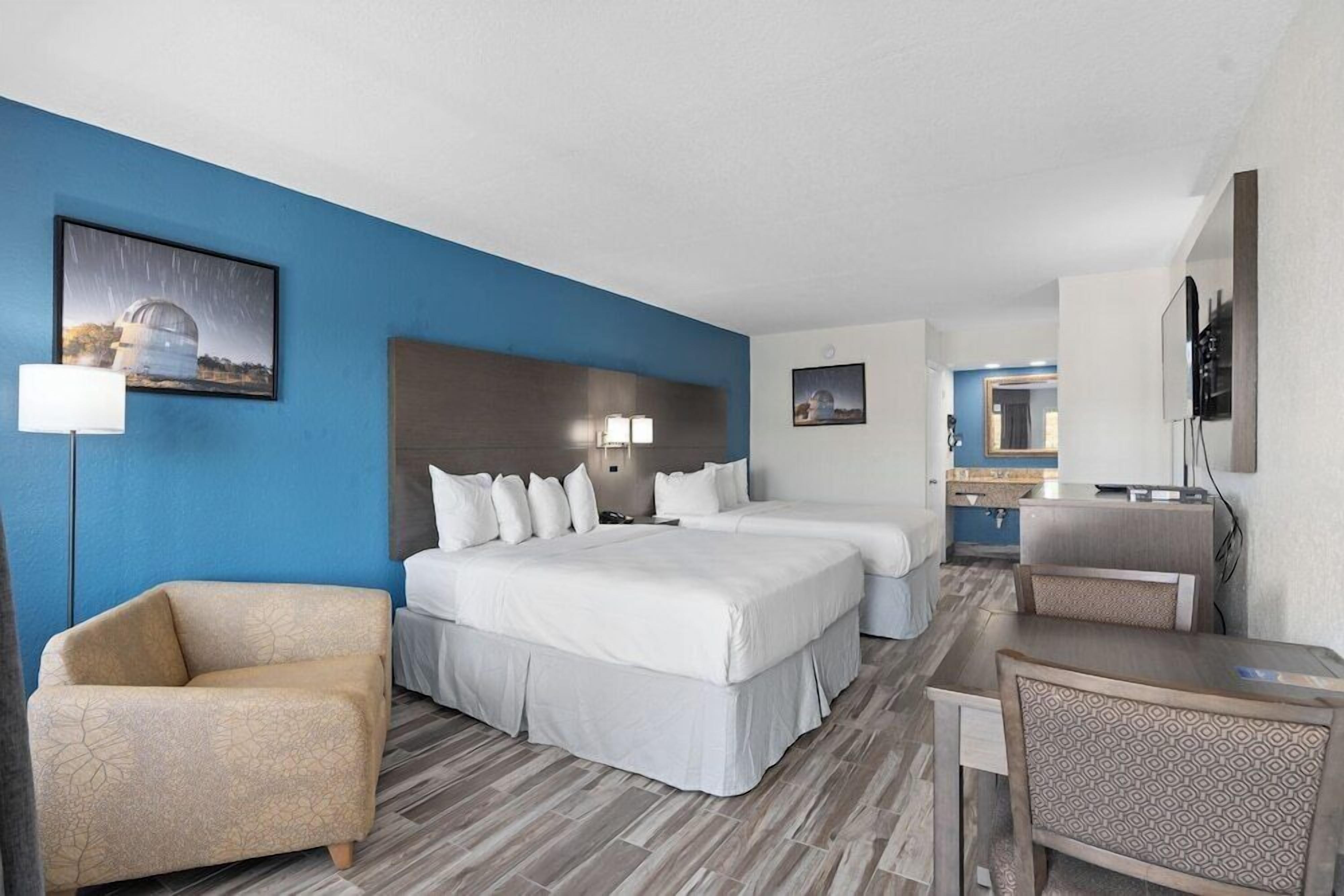 In-room safe, desk, blackout curtains, iron/ironing board