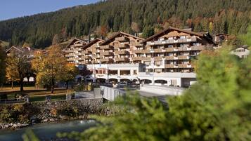 Overnatningsstedets facade