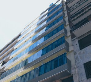 Fassade der Unterkunft
