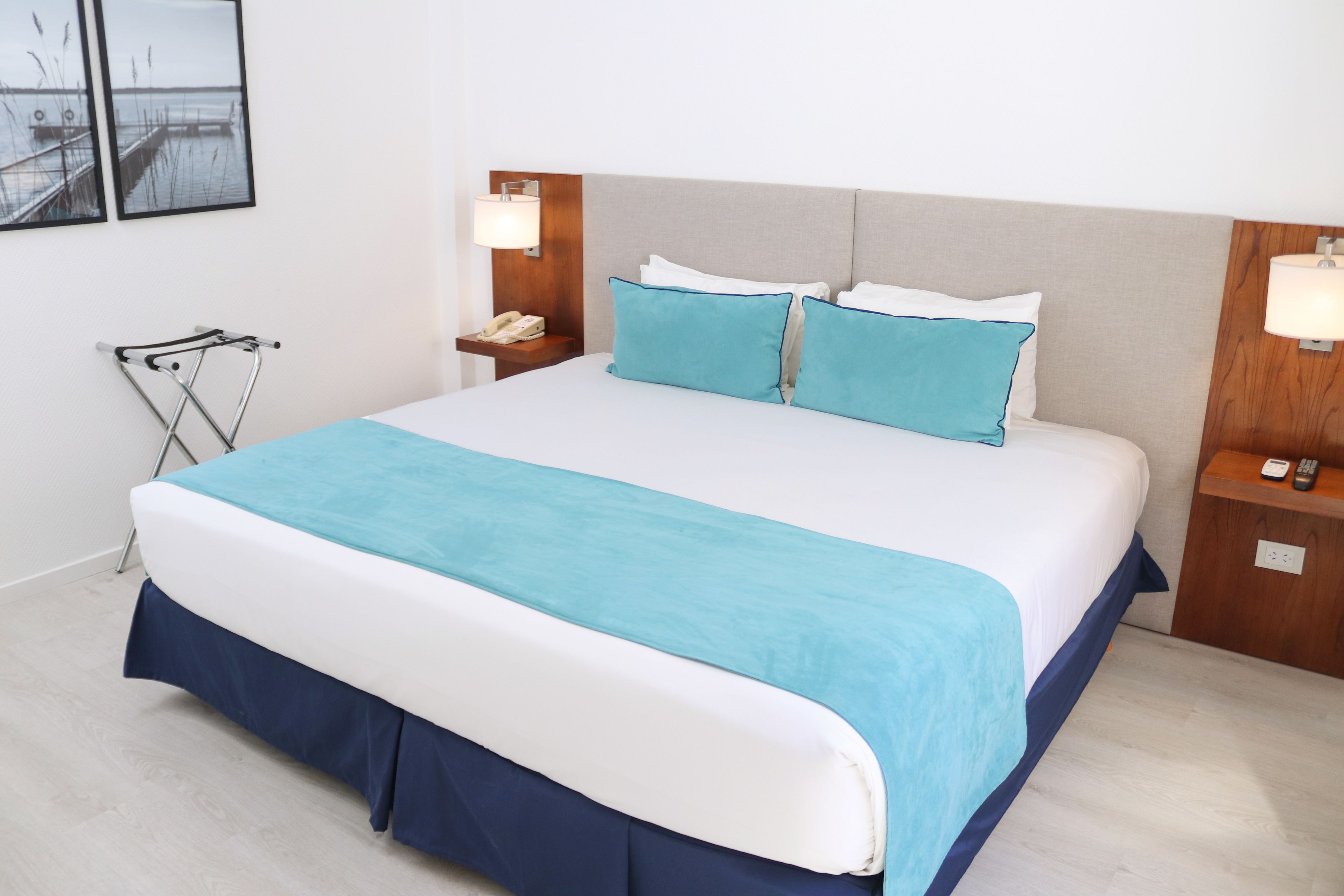 deluxe double room | premium bedding, down duvets, pillow-top beds, in-room safe