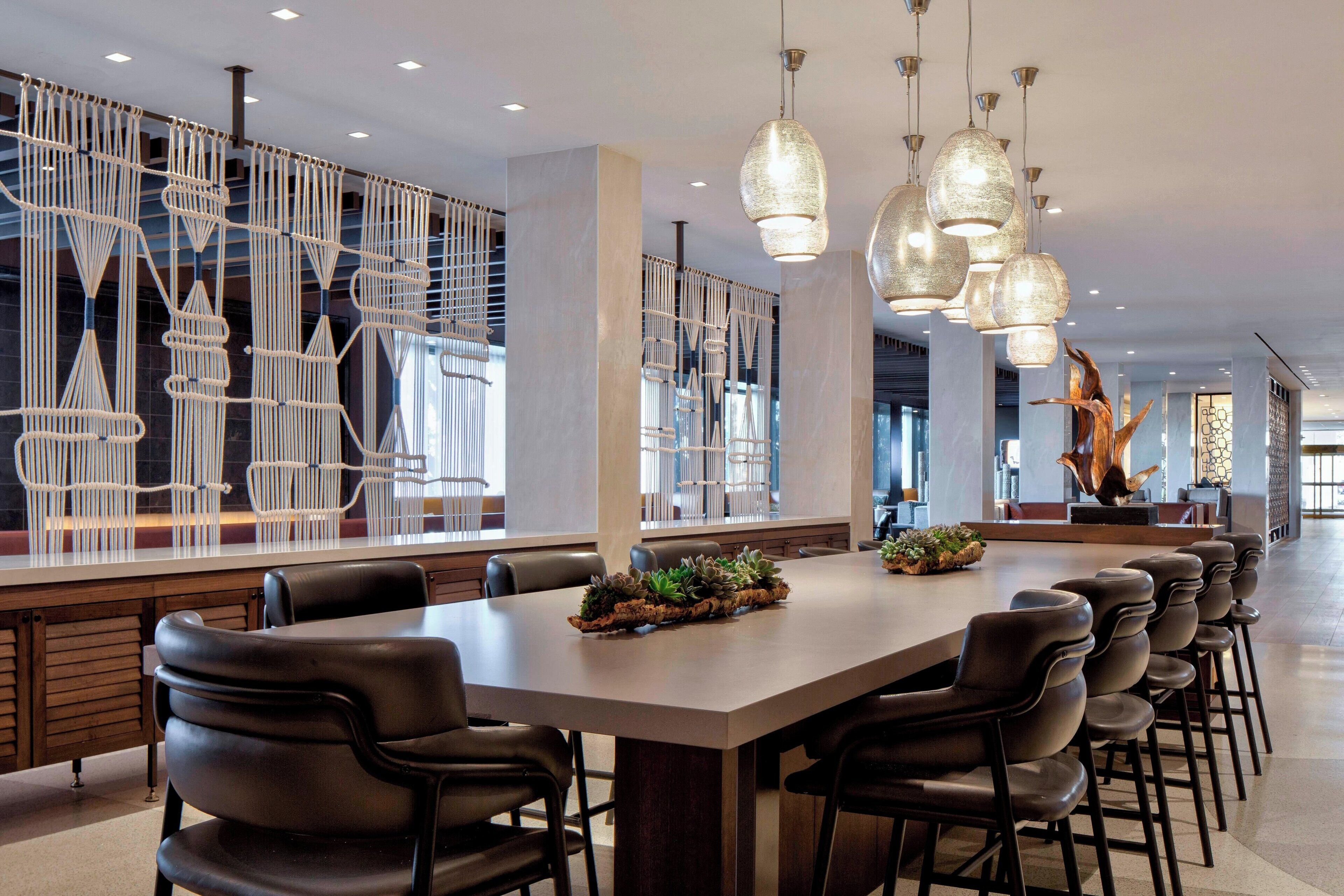 Breakfast, lunch and dinner served