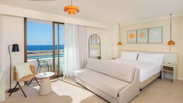 Familieværelse | Minibar, mørklægningsgardiner, gratis Wi-Fi, sengetøj