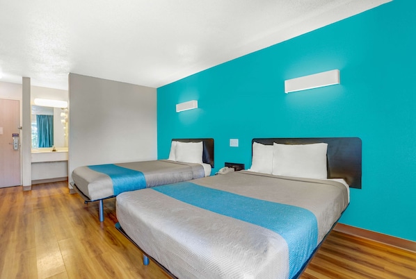 Wi-Fi de cortesia, roupa de cama