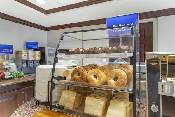 Free daily on-the-go breakfast