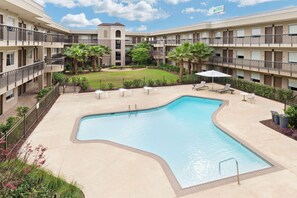 Seasonal outdoor pool