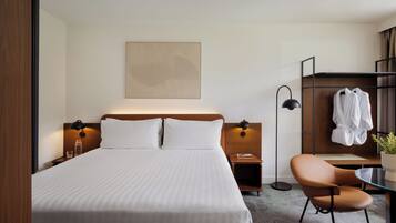 Premium bedding, pillowtop beds, minibar, in-room safe
