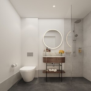 Shower, eco-friendly toiletries, hair dryer, towels - Crowne Plaza Melbourne Carlton by IHG (Carlton)