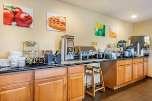 Petit déjeuner buffet compris