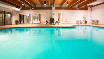 Indoor pool, outdoor pool