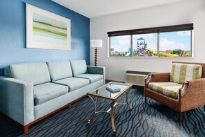 Room, 1 King Bed with Sofa bed, Tower (Includes 4 Waterpark Tickets) | 1 bedroom, in-room safe, desk, iron/ironing board