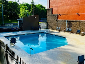 Seasonal outdoor pool