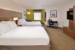 Suite, 2 Queen Beds (Living/Dining Area) | In-room safe, desk, iron/ironing board, free cots/infant beds