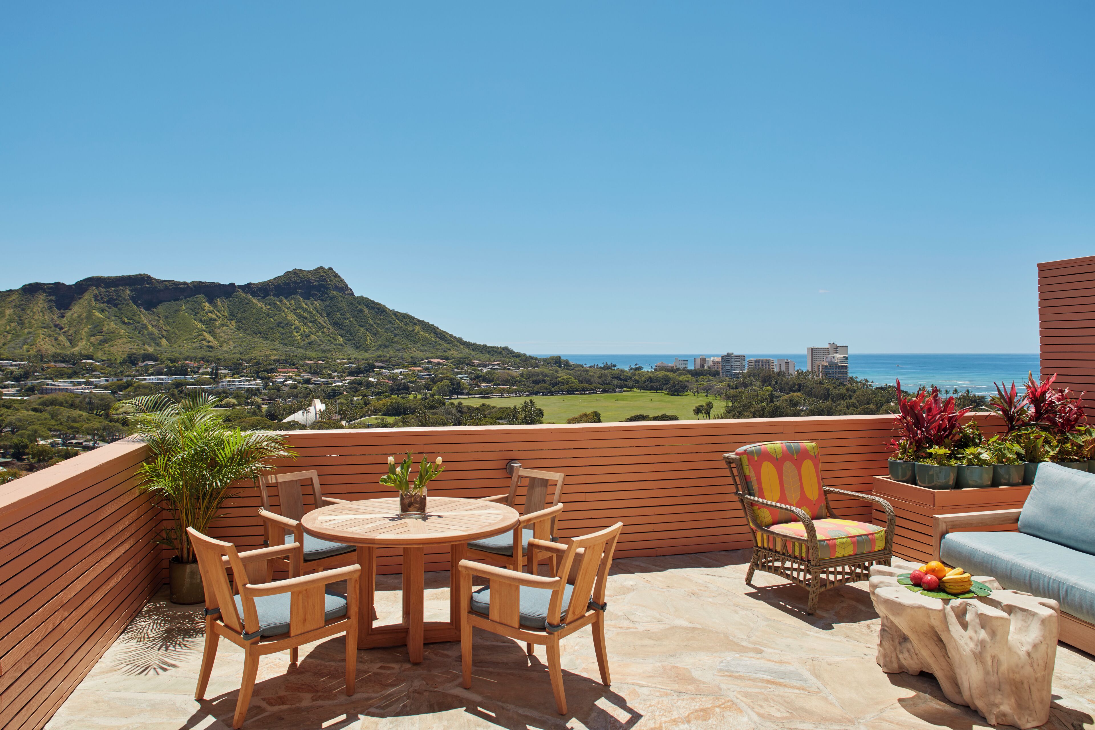 Grand Twin Room (Leahi Jr.) | Terrace/patio