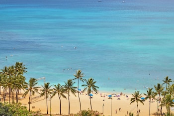 Beach/ocean view at Queen Kapiolani Hotel