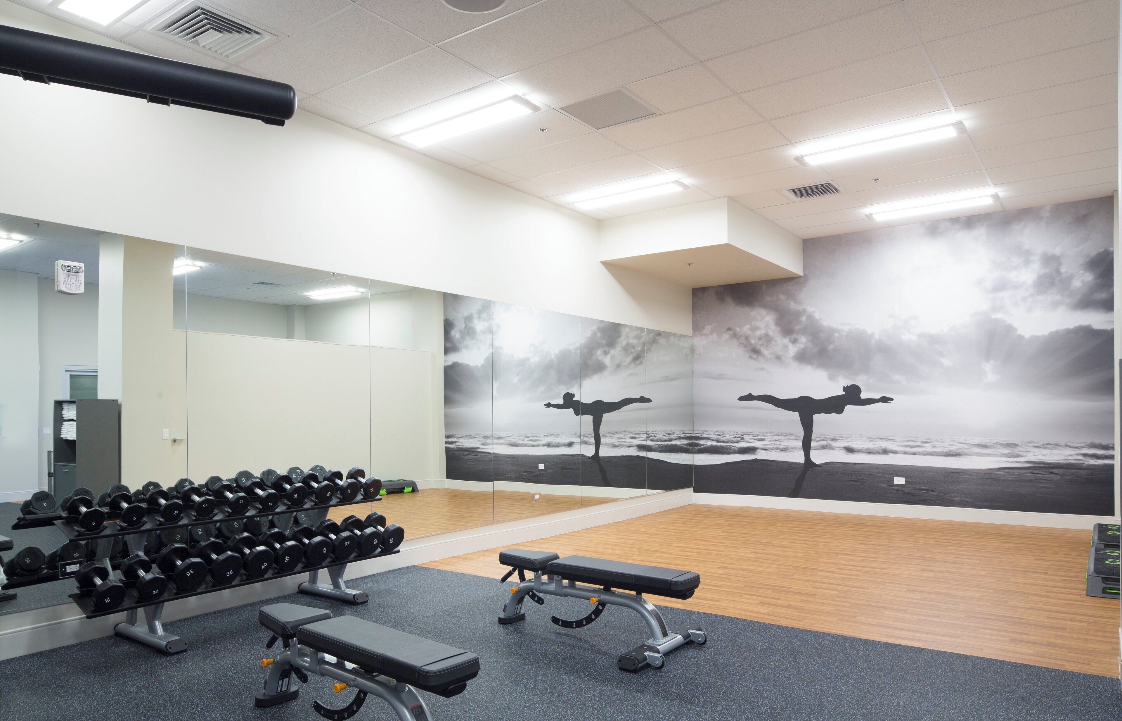 hypo-allergenic bedding, in-room safe, blackout curtains