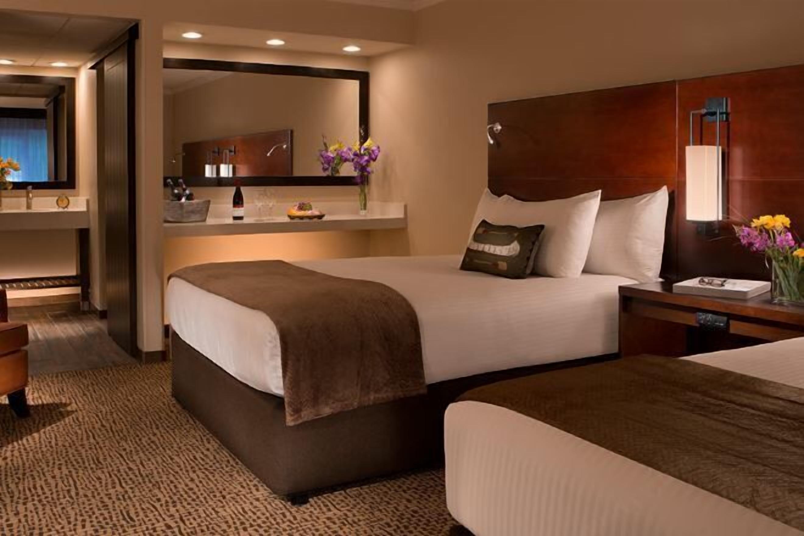 Allergitestet sengetøy, safe på rommet og skrivebord