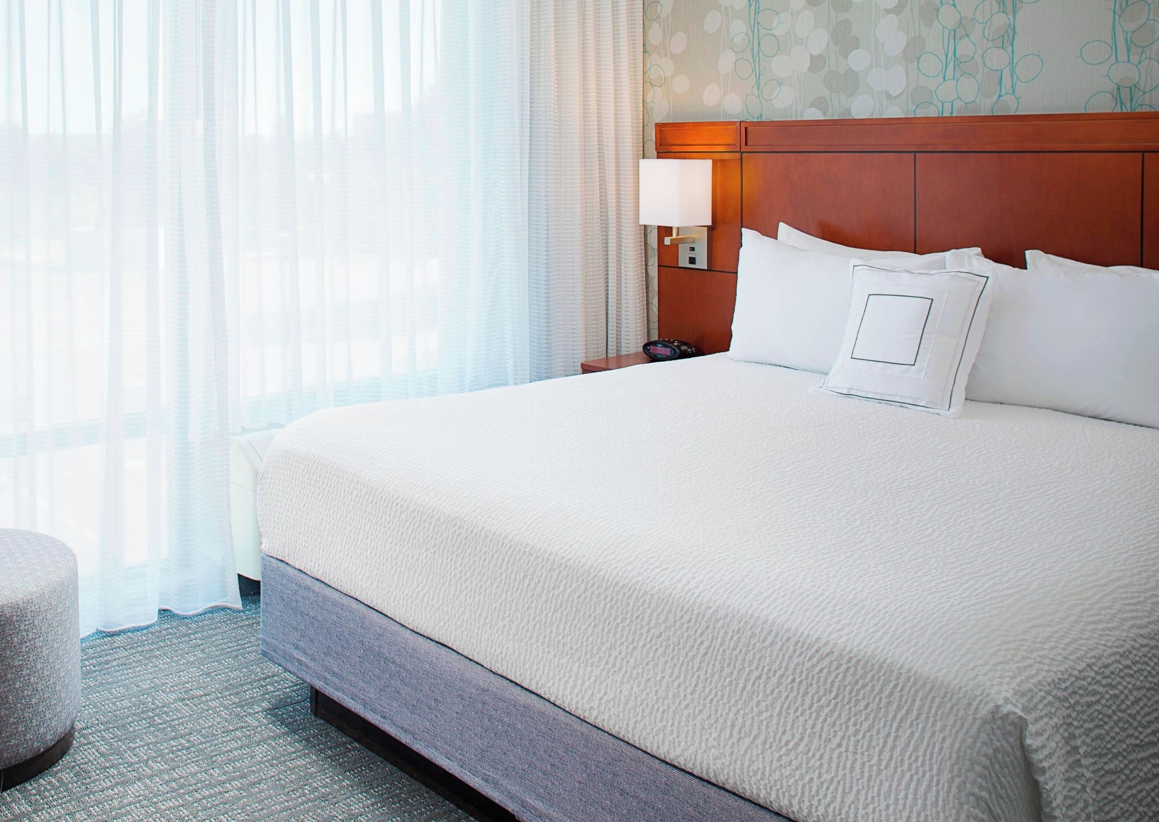 larger king room with sofa bed | 1 bedroom, desk, blackout curtains, iron/ironing board