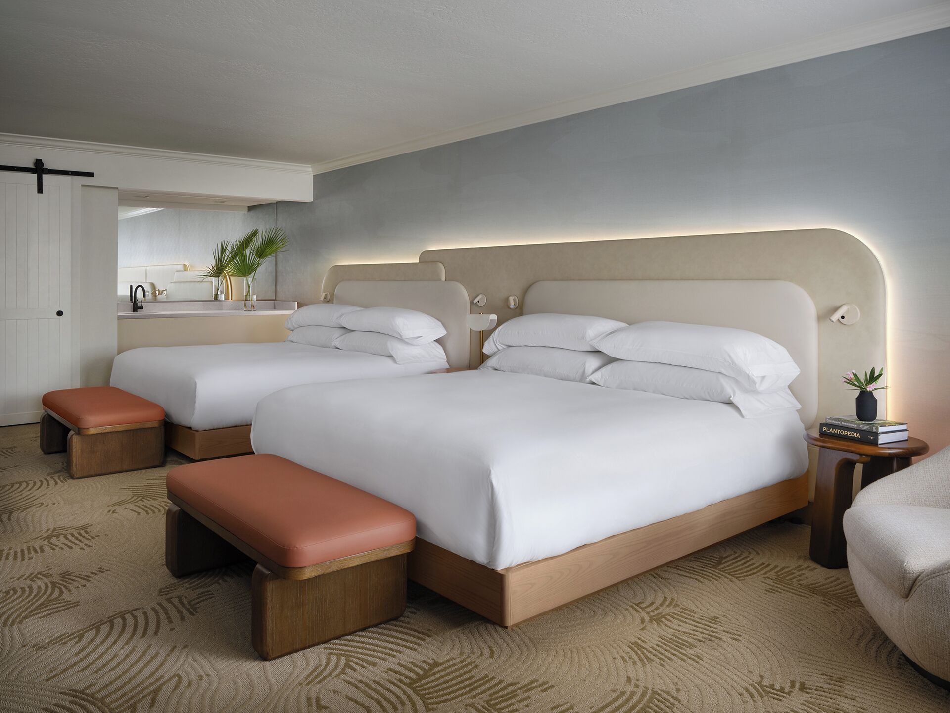 Premium Room (2 King Beds) | Frette Italian sheets, premium bedding, pillow-top beds, in-room safe