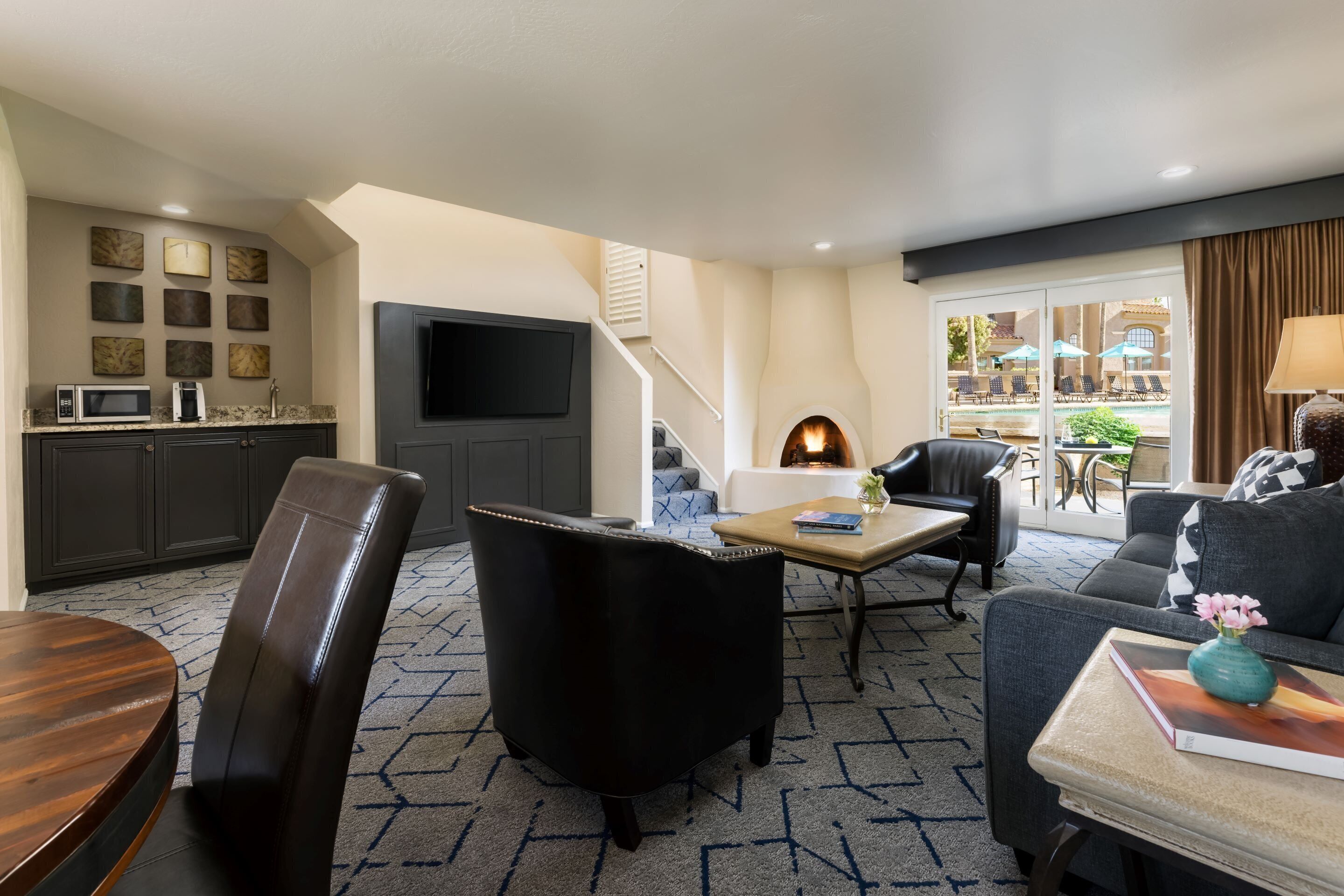 Villa, 1 soverom, bassengutsikt (Valley) | Allergitestet sengetøy, safe på rommet og skrivebord